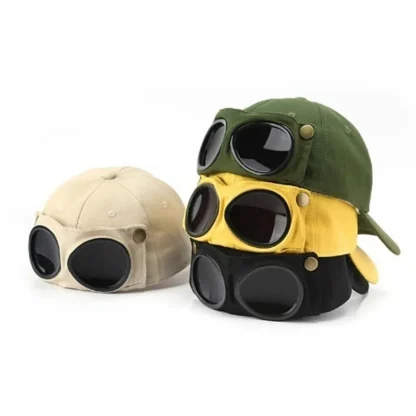 Cute Glasses Baseball Caps