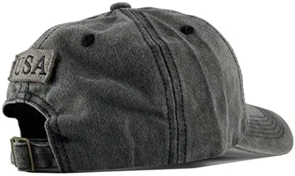 Acid Wash American Baseball Cap - Image 5