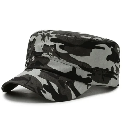 Camouflage Flat Top Hats