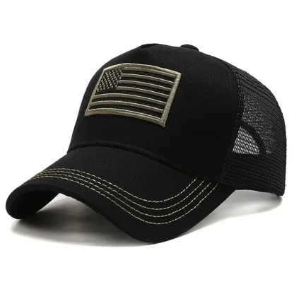 American Flag Trucker Hats