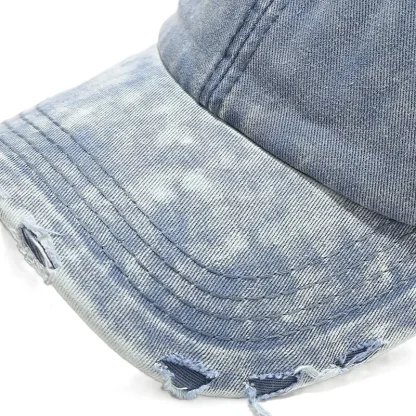 Distressed Acid Wash Baseball Hats - Image 2