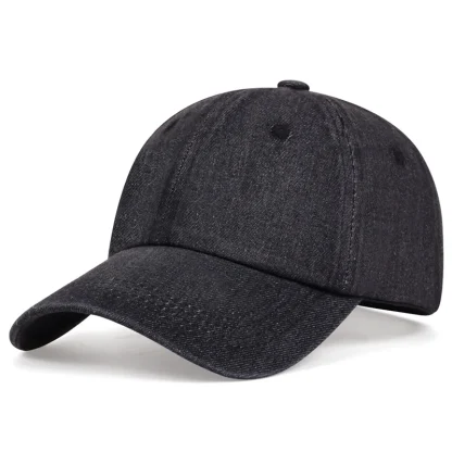 Casual Denim Baseball Cap - Image 6