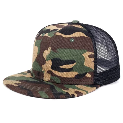 Flat Brim Trucker Hats - Image 5