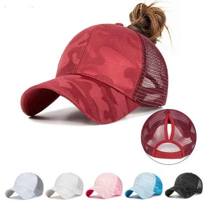 Ponytail Trucker Baseball Hats - Image 7