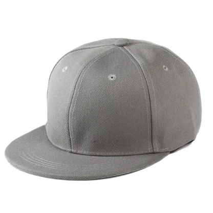 Flat Brim Solid Baseball Cap - Image 2