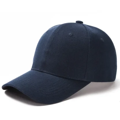Casual Solid Baseball Cap - Image 6