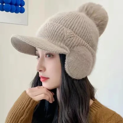Warm Knit Earflap Hats - Image 3