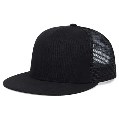 Flat Brim Trucker Hats - Image 3