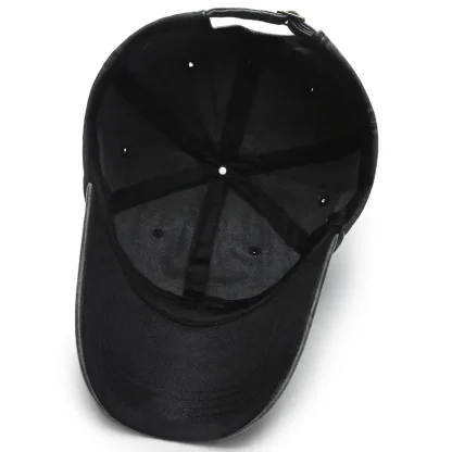 Denim Acid Wash Baseball Hats - Image 3