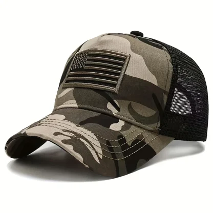 American Flag Trucker Caps - Image 3