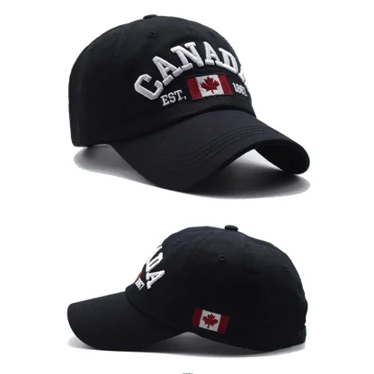 Embroidered Canada Baseball Hat - Image 5