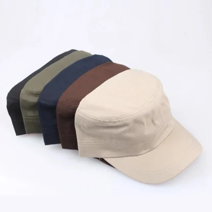 Solid Flat Top Hats - Image 5