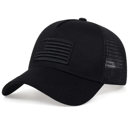 American Flag Trucker Hats - Image 3