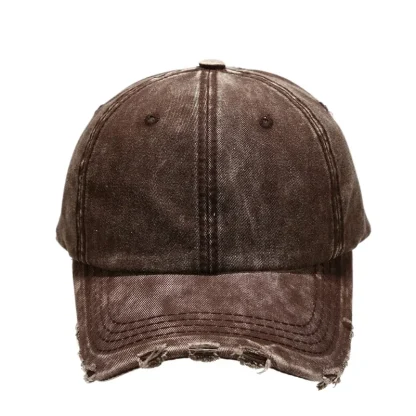 Distressed Acid Wash Baseball Hats - Image 5