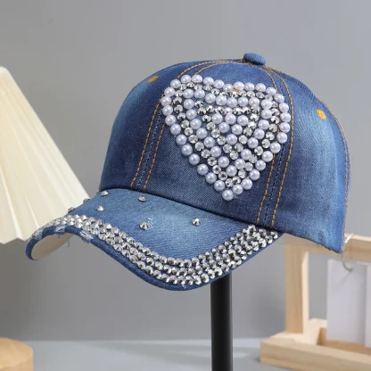 Beaded Luxury Baseball Cap