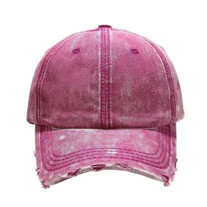 Distressed Acid Wash Baseball Hats - Image 6