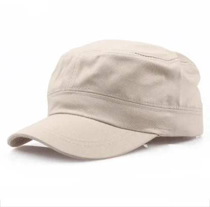 Casual Flat Top Hats - Image 5