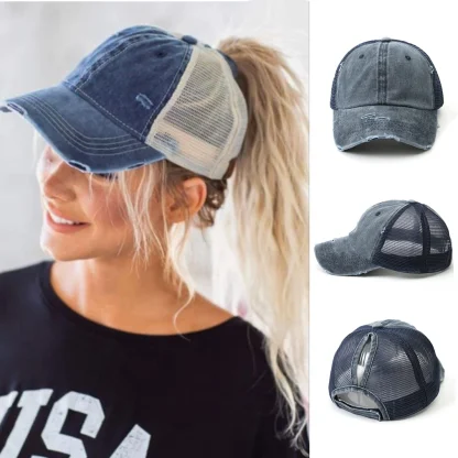 Vintage-style Pony Trucker Cap - Image 7
