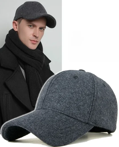 Warm Solid Baseball Caps - Image 5