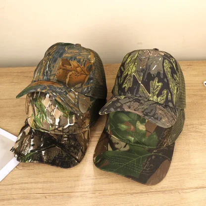 Mesh Camo Trucker Hat - Image 6