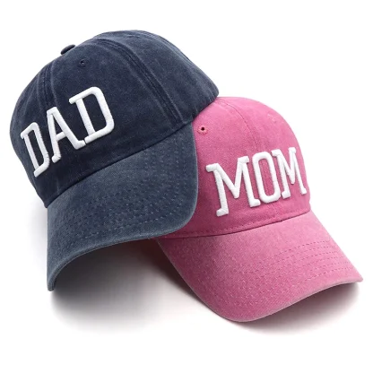 Couple Parents Baseball Caps