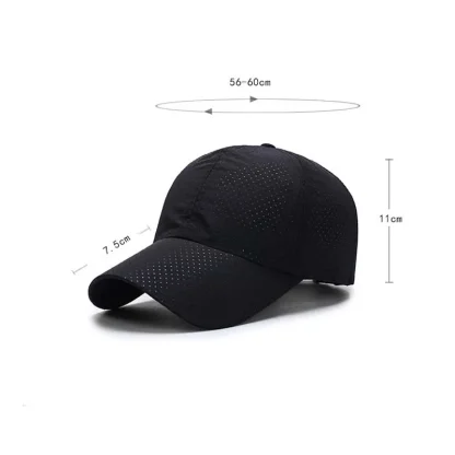 Breathable Solid Baseball Hat - Image 7