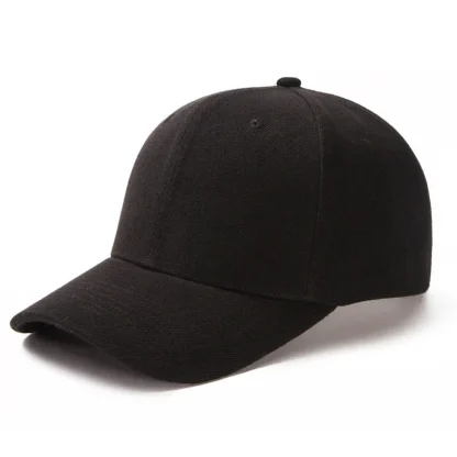 Casual Solid Baseball Cap - Image 2