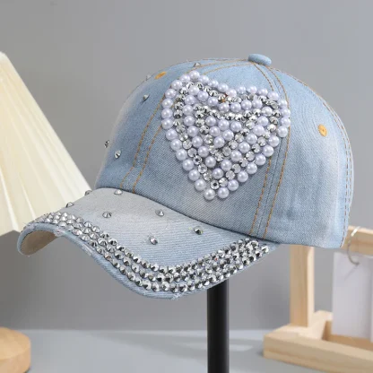 Beaded Luxury Baseball Cap - Image 5