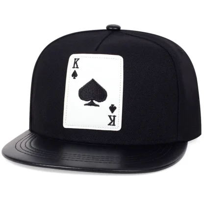 Embroidered Poker Baseball Cap - Image 5