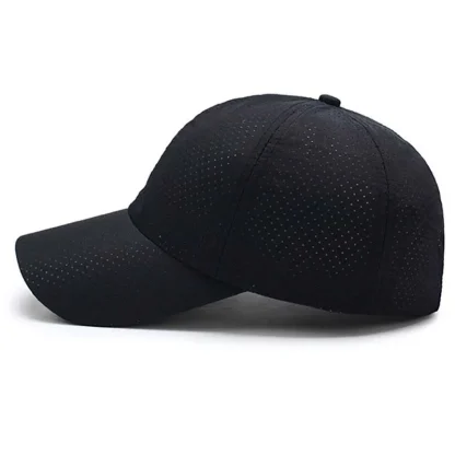 Breathable Solid Baseball Hat - Image 2