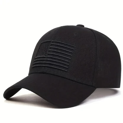 Solid Embroidered Baseball Cap