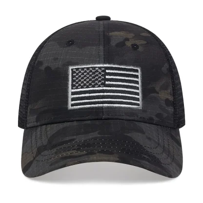 American Camouflage Trucker Cap - Image 5