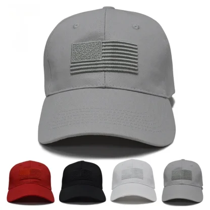 Solid USA Flag Baseball Hats - Image 5