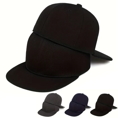Solid Hip Hop Baseball Hat - Image 6