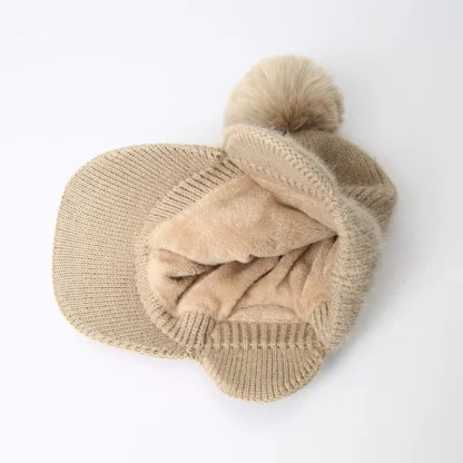 Warm Knit Earflap Hats - Image 5