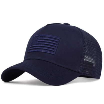 American Flag Trucker Hats - Image 5