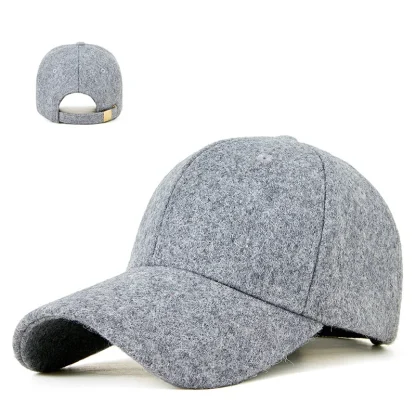 Warm Solid Baseball Caps - Image 3
