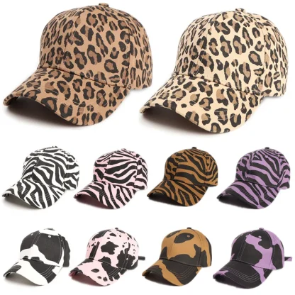 Animal Print Baseball Hats - Image 7