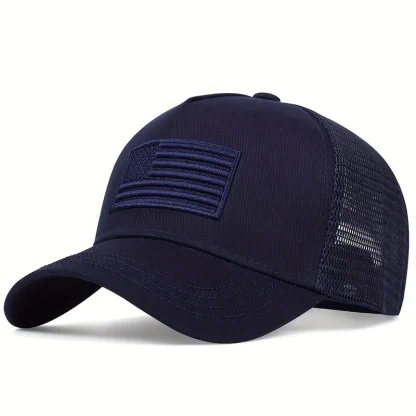 American Flag Trucker Caps - Image 4