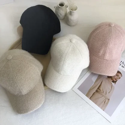 Cozy Solid Baseball Hats - Image 6