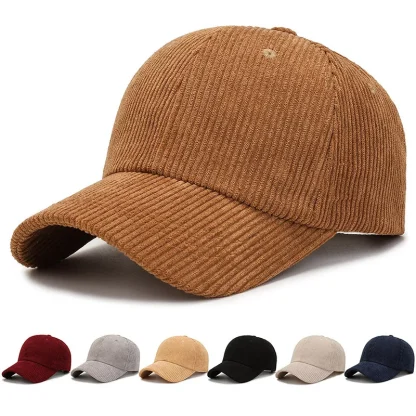 Adjustable Solid Baseball Hats - Image 6