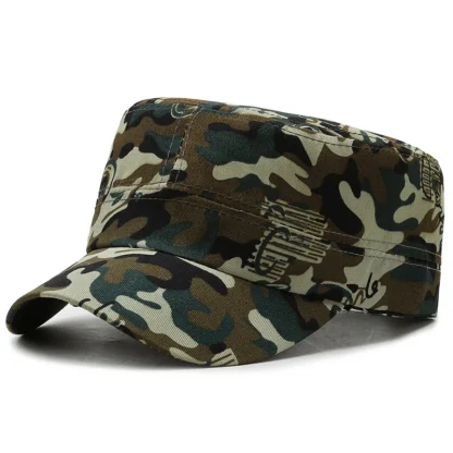 Camouflage Flat Top Hats - Image 5