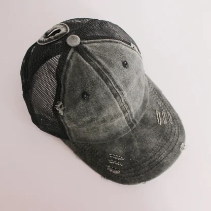 Vintage-style Pony Trucker Cap - Image 5