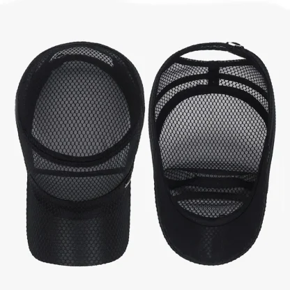 Flat Top Mesh Military Hats - Image 5
