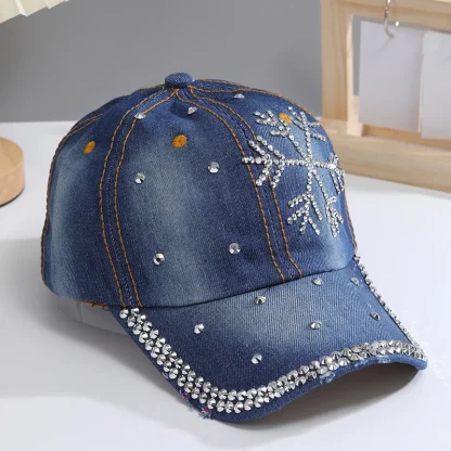 Beaded Luxury Baseball Cap - Image 2