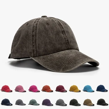 Classic Acid Wash Baseball Hats - Image 7