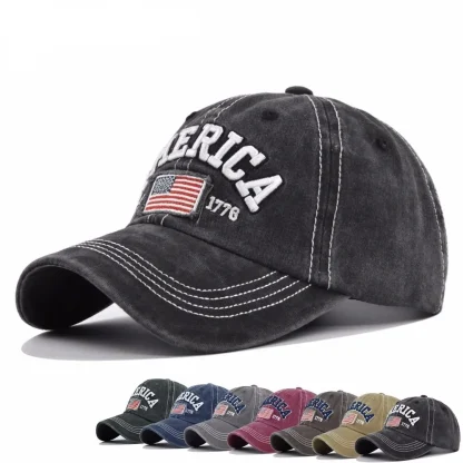 Retro American Baseball Caps - Image 6