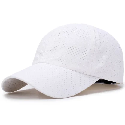 Breathable Solid Baseball Hat - Image 5