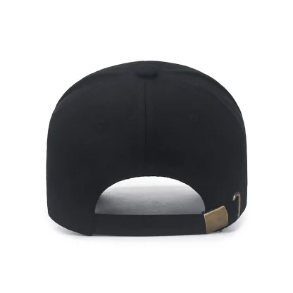 Long Brim Solid Baseball Hat - Image 5