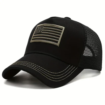 American Flag Trucker Caps